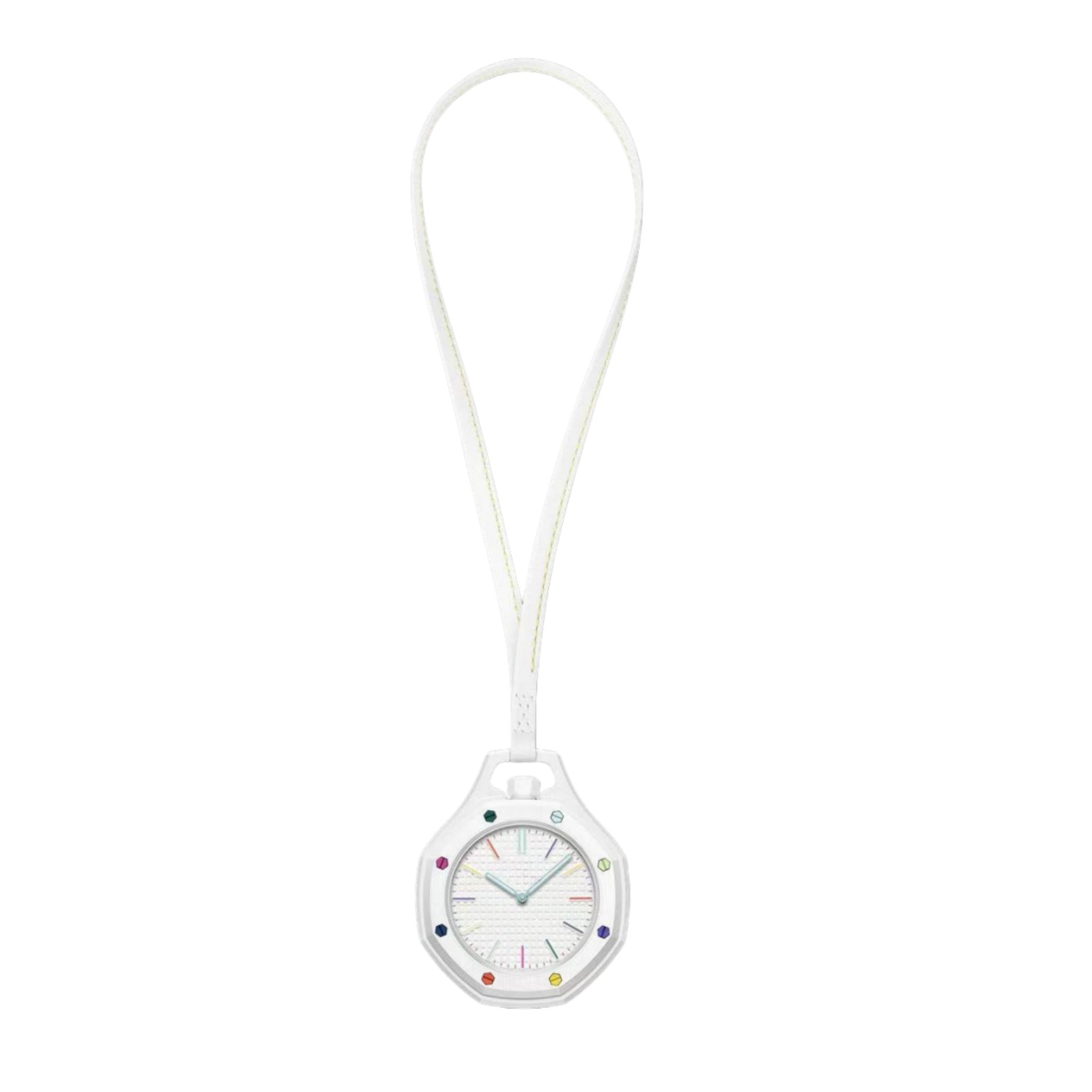 Reloj colgante octogonal de cuarzo de bolsillo diferentes colores