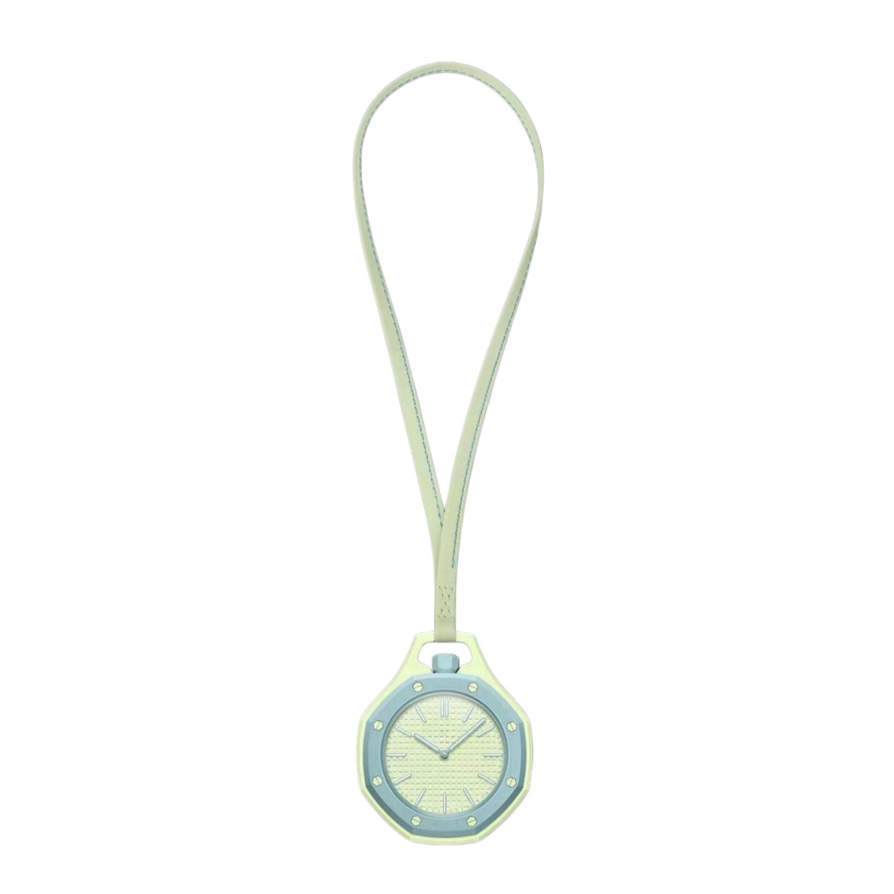 Reloj colgante octogonal de cuarzo de bolsillo diferentes colores