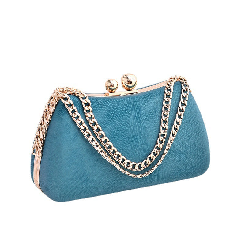 Elegante bolso de mano minimalista de dama