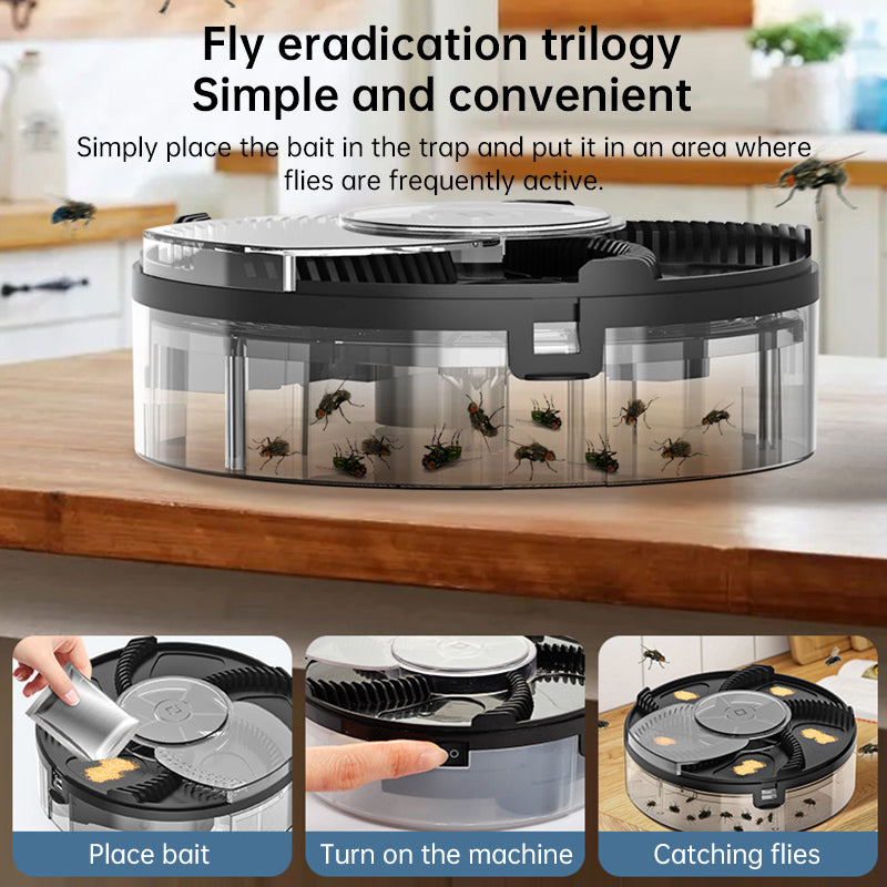 Trampa automática para moscas  para cocina doméstica - Capturador de insectos extraíble
