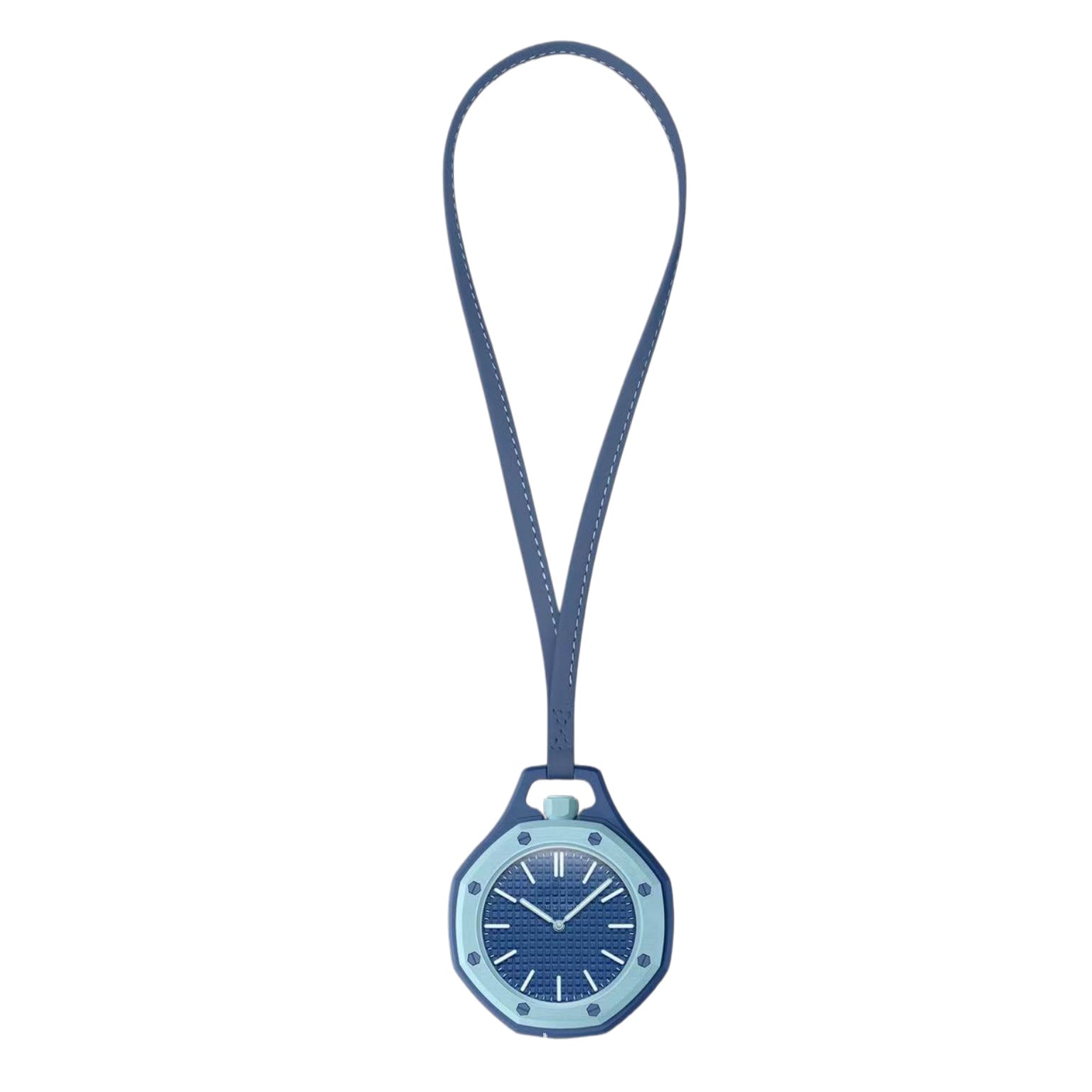 Reloj colgante octogonal de cuarzo de bolsillo diferentes colores