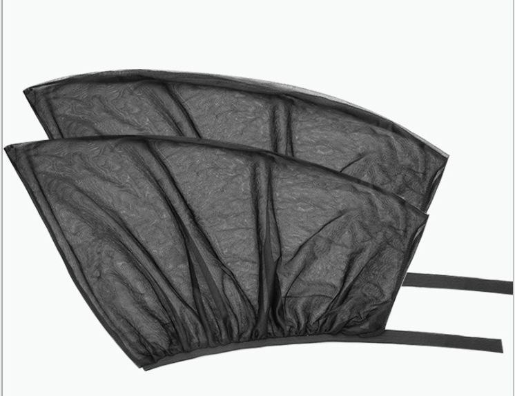 2 piezas Accesorios  para automóviles Parasol para automóviles Cortina de protección UV para ventanas laterales de malla para ventanas Películas de protección