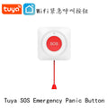 Alarma SOS inteligente WiFi, llamada con un solo botón, aplicación, botón de emergencia remoto para tu hogar.