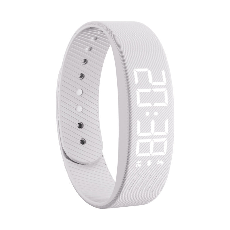 Reloj inteligente para estudiantes con contador de pasos, alarma por vibración, reloj digital multifunción, pulsera deportiva, resistente al agua, para mujer.