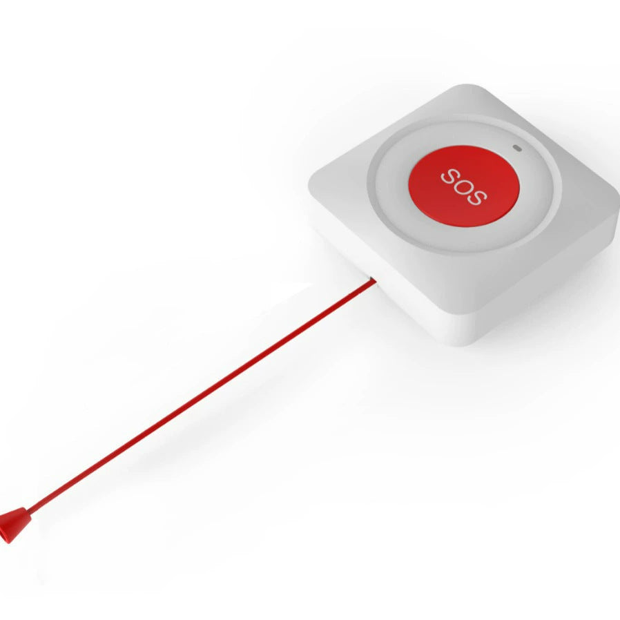Alarma SOS inteligente WiFi, llamada con un solo botón, aplicación, botón de emergencia remoto para tu hogar.