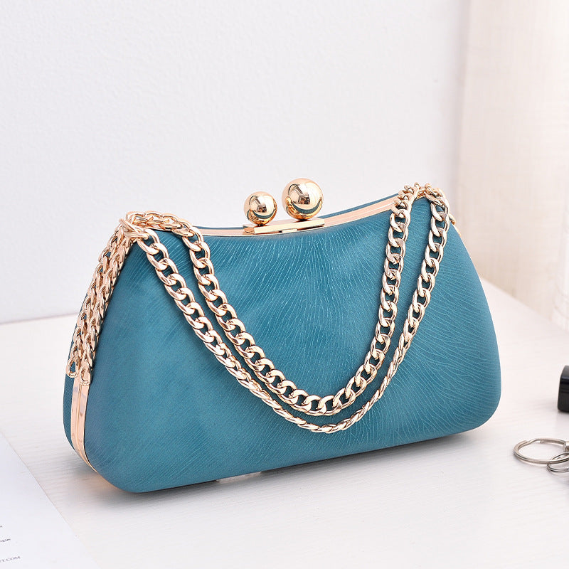 Elegante bolso de mano minimalista de dama