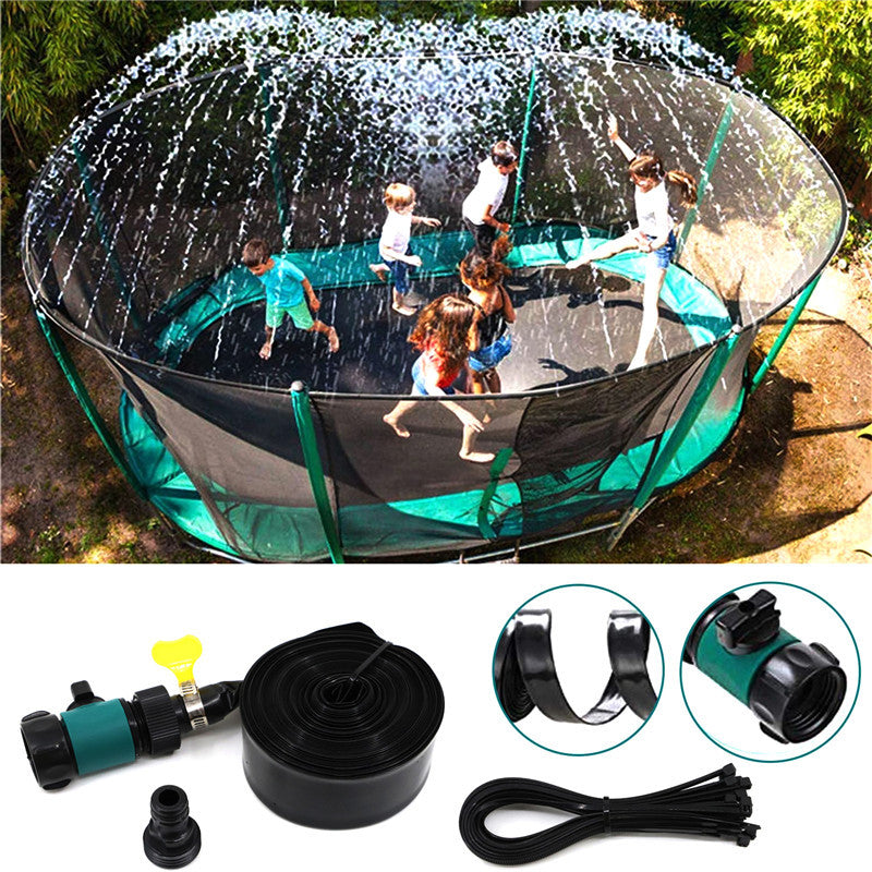 Aspersor para trampolín - Herramienta para hacer del trampolin una actividad mas divertida